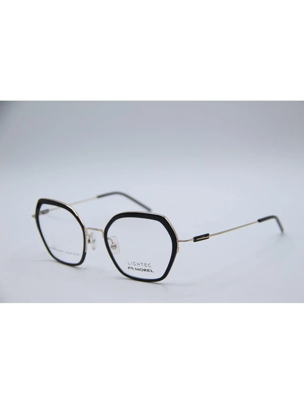 Morel 30182L Nd02 Black Gold Authentic Eyeglasses 50-19-140